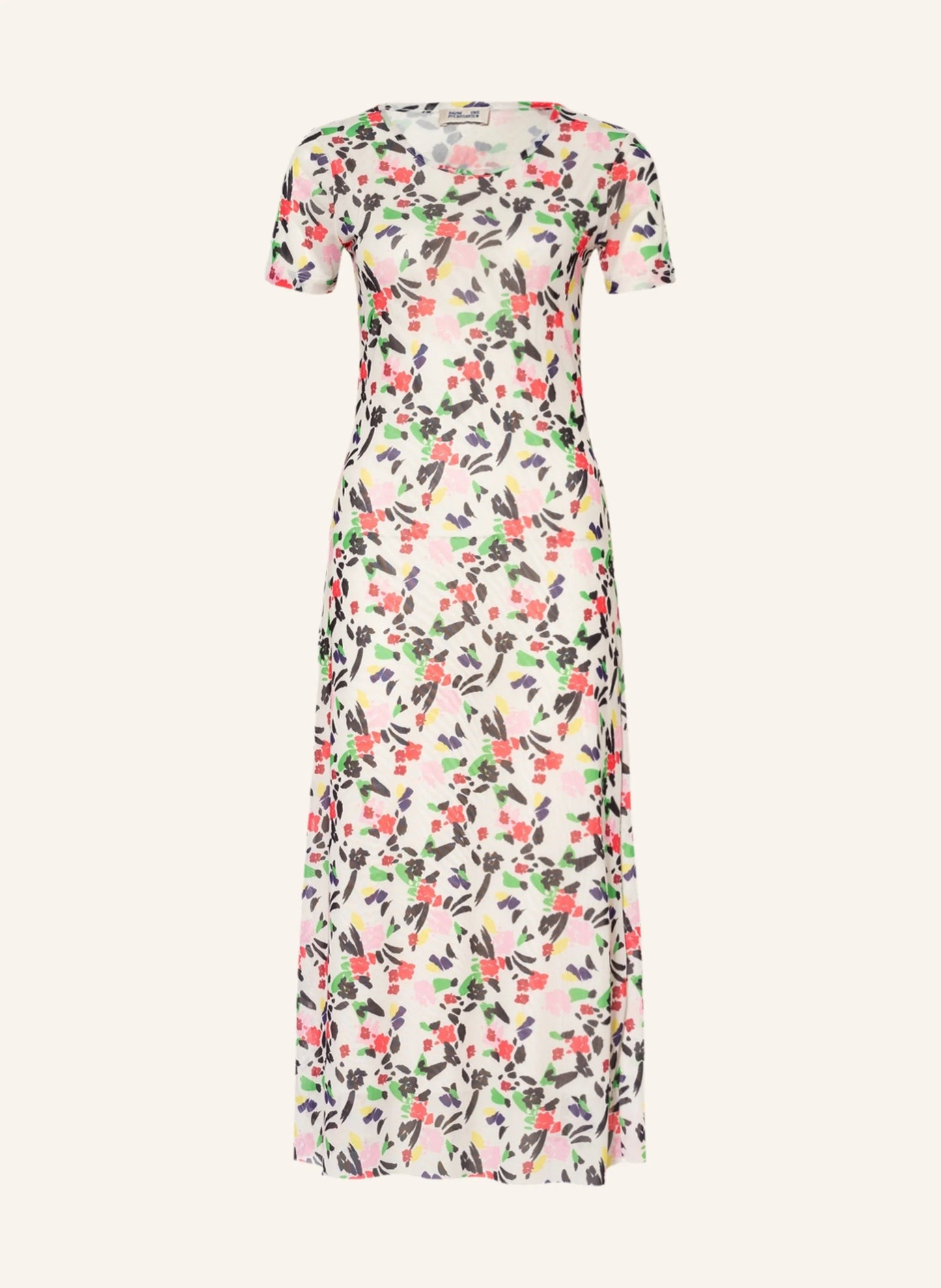 Tree And Horse Garden Midi Dress