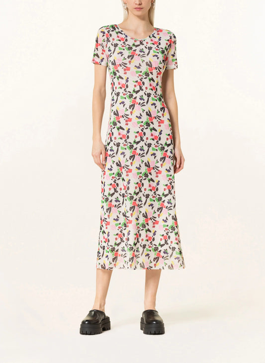 Tree And Horse Garden Midi Dress