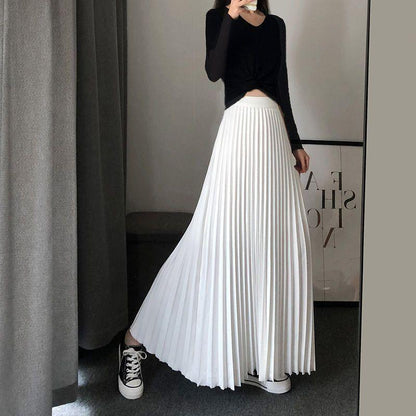 Autumn and winter knitted half-body skirt