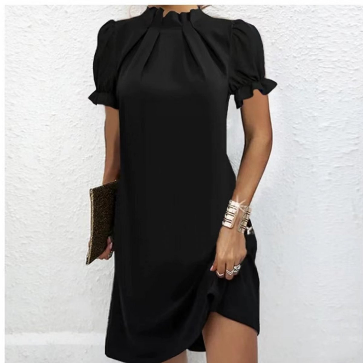 Plain store mini dress